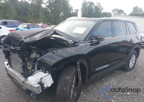 2025 Toyota Grand Highlander Xle z USA, uszkodzony, nr VIN 5TDAAAB53SS087960